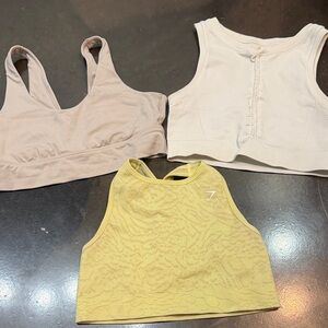 Gymshark & Offline Sports Bra Set (3)